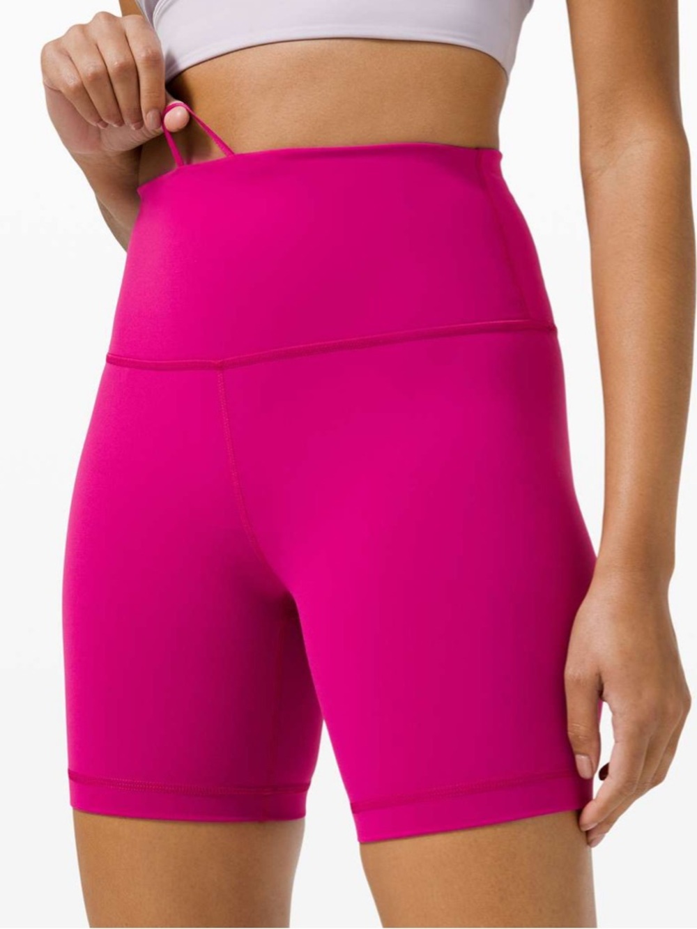 Lululemon Wunder Train High Rise Short 6” Ripened Raspberry Size 6
